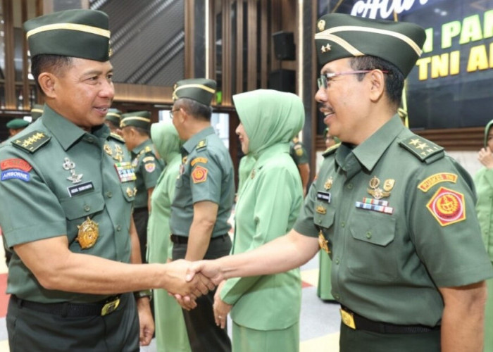Enam Brigjen Naik Mayjen, Lima Kolonel TNI AD Pecah Bintang