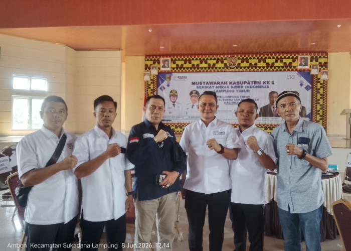 Ketua IWO Lampung Timur dan Anggota Turut Berpartisipasi di Acara Donor Darah  Muskab SMSI