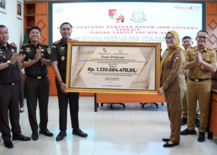 Kejari Lampung Utara Selamatkan Uang Daerah Rp1,33 Miliar Tanpa Jalur Pengadilan
