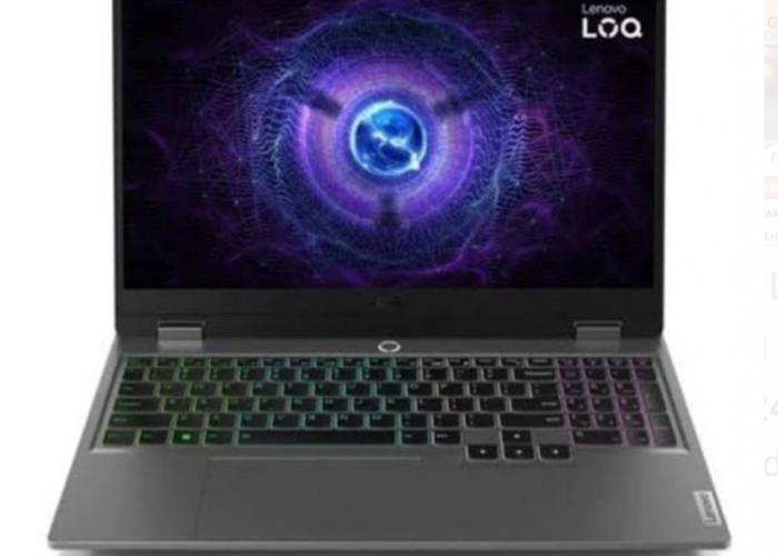 Laptop dengan Desain Tampan dan Performa Tinggi Simak Spesifikasi  Lenovo LOQ 15IAX9I-08ID