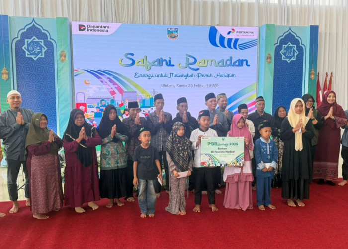 PGE Ulubelu Gelar Safari Ramadhan, Salurkan Bantuan untuk 80 Warga