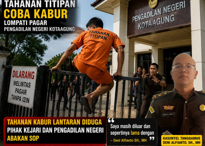 Kasiintel Kejari Tanggamus Irit Bicara Terkait Dugaan Pelanggaran SOP 
