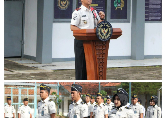 Apresiasi Negara, 3 Pegawai Lapas Kotaagung Diberi Kenaikan Pangkat