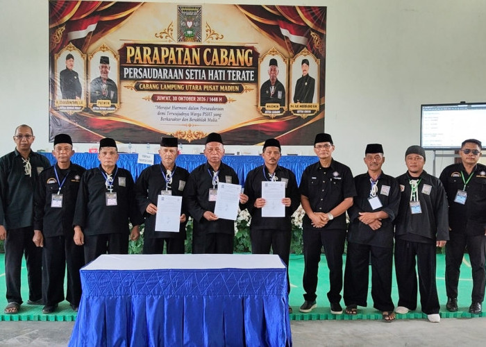 PSHT Lampung Utara Ajukan Enam Kandidat Pimpinan Cabang ke Pengurus Pusat