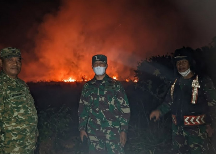 Kebakaran Tiga Hektare Lahan di Ulu Belu Dipadamkan, Diduga Dipicu Puntung Rokok