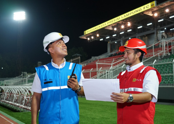 Jelang Launcing Bhayangkara Presisi Lampung FC, PLN UID Lampung Pastikan Kelistrikan Aman