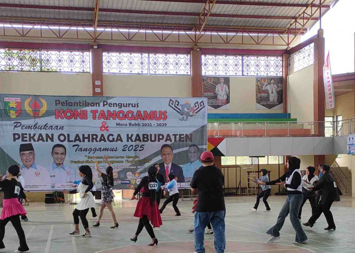 Ketua IODI Lampung Puji Perkembangan Dance Sport di Tanggamus 