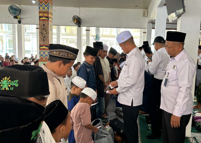 Peringati Tahun Baru Islam, Lapas Kotaagung Gelar Pengajian dan Santuni Anak Yatim