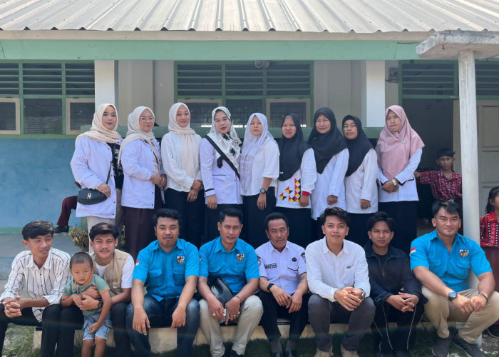 KNPI Tanggamus Kunjungi SMP Satu Atap 2 Cukuhbalak, Motivasi Pelajar Raih Cita-Cita