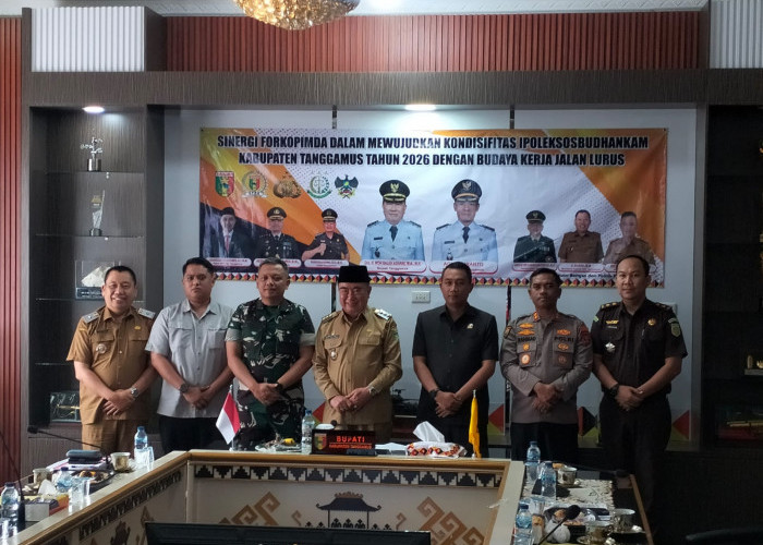 Forkopimda Tanggamus Bahas Penataan Tambang Pasir Semaka, Utamakan Solusi untuk Masyarakat