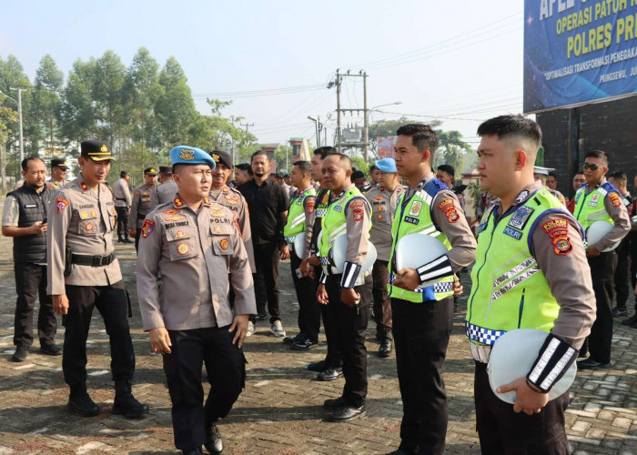Propam Polda Lampung Sidak Polres Pringsewu, Personel Diingatkan Jauhi Narkoba, Judi dan Pinjol