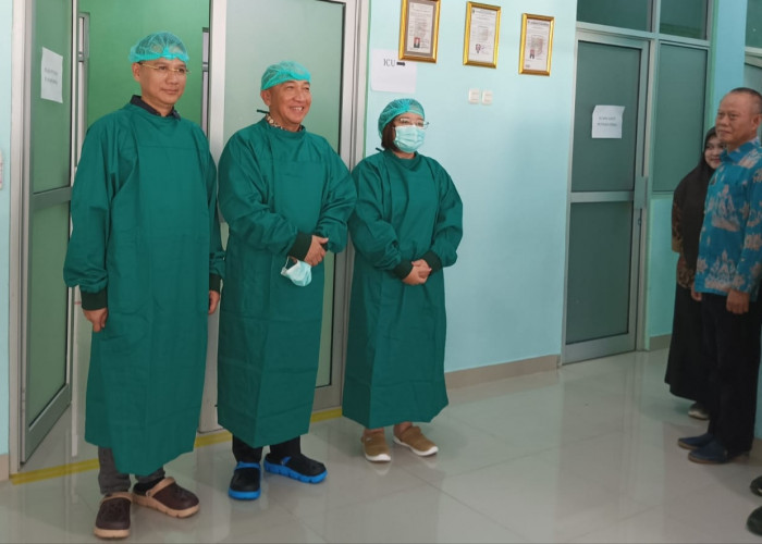 28 Pasien Ikut operasi Bibir Sumbing Gratis di RSUD Batin Mangunang Kotaagung