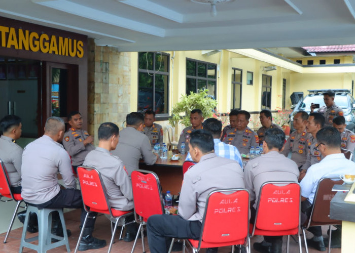 Kapolres Tanggamus Minta Personel Siaga Bencana dan Logistik Didata Menyeluruh