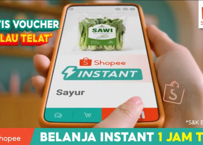 Shopee Hadirkan Belanja Instant 1 Jam Tiba, Belanja Sat Set dengan Diskon hingga 50%
