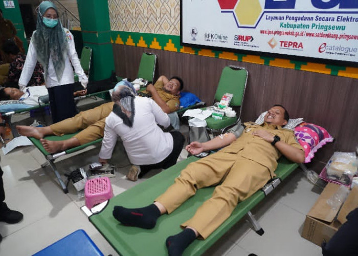 Bupati Pringsewu Ajak Masyarakat Aktif Donorkan Darah 