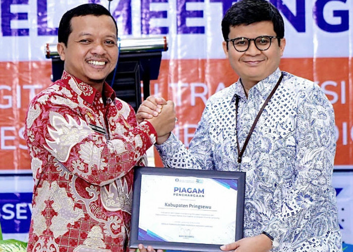 Pringsewu Raih Penghargaan Bank Indonesia atas Digitalisasi Transaksi Daerah