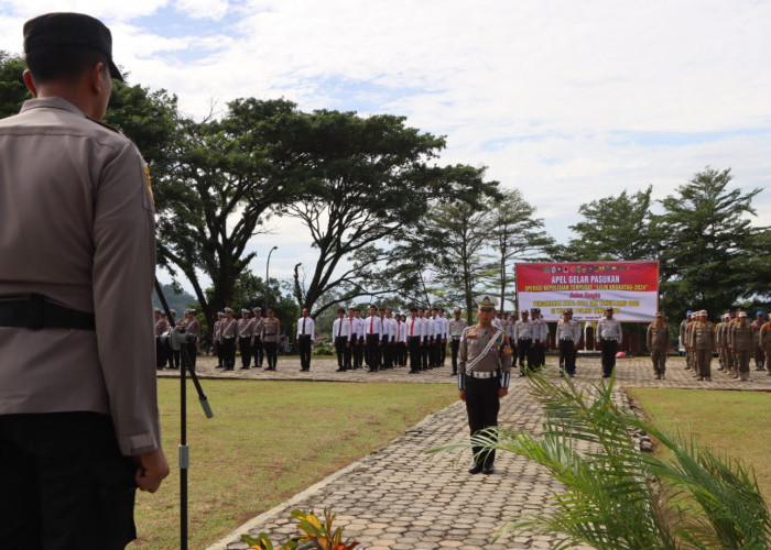 Amankan Nataru, Polres Tanggamus Terjunkan 5 Satgas dan Dirikan 2 Pos