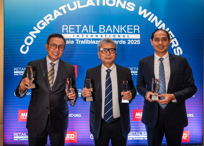 Torehkan Pencapaian Gemilang, BRI Raih 5 Penghargaan di Retail Banker International Asia Trailblazer Awards