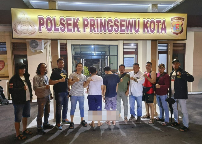 Dua Pelaku Curanmor di Pringsewu Babak Belur Dimasa Diringkus Warga dan Polisi