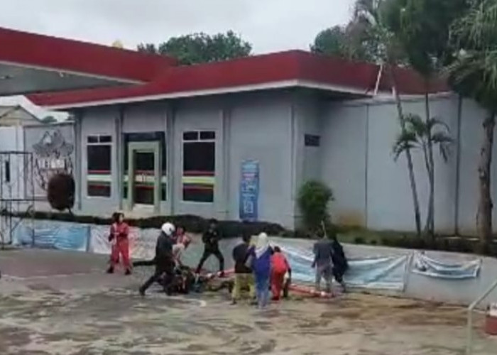 Viral! Aksi Jambret di SPBU Kurungan Nyawa Pesawaran Lampung, Ini Kronologisnya  