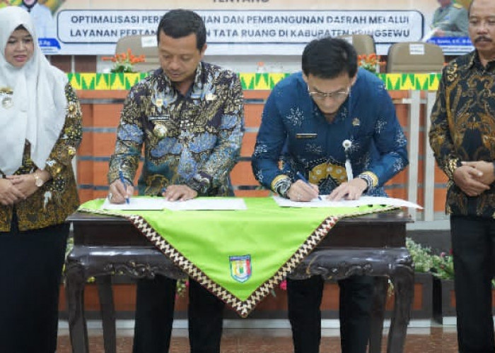 Pemkab Pringsewu dan Kantah Sepakati 9 Program Strategis Pertanahan dan Tata Ruang