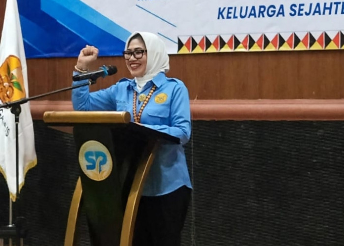 Afrida Susanti Pimpin PERWOSI Tanggamus, Wabup Dorong Perempuan Gemar Berolahraga