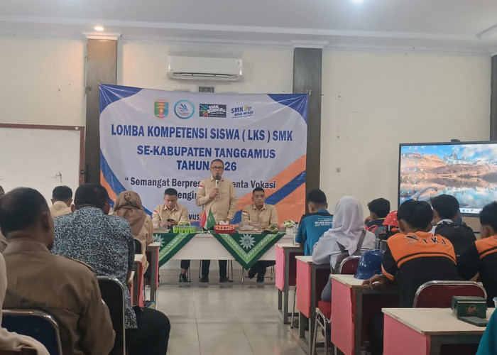 LKS SMK Tanggamus 2026 Resmi Dibuka, 72 Siswa Siap Bersaing Tunjukkan Kompetensi