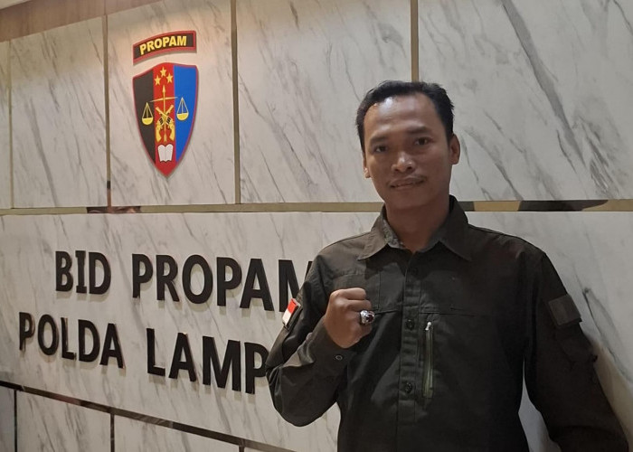 Laporannya Dihentikan Propam Polda Lampung, Aprohan Minta Penjelasan Terbuka 