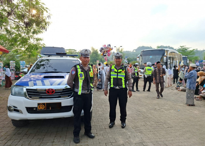 Polres Pringsewu Kerahkan Ratusan Personel Kawal Keberangkatan Jamaah Haji