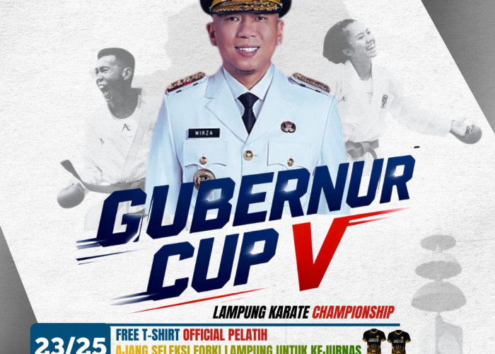 FORKI Lampung Gelar Gubernur Cup, Ajang Seleksi Kejurnas Karate