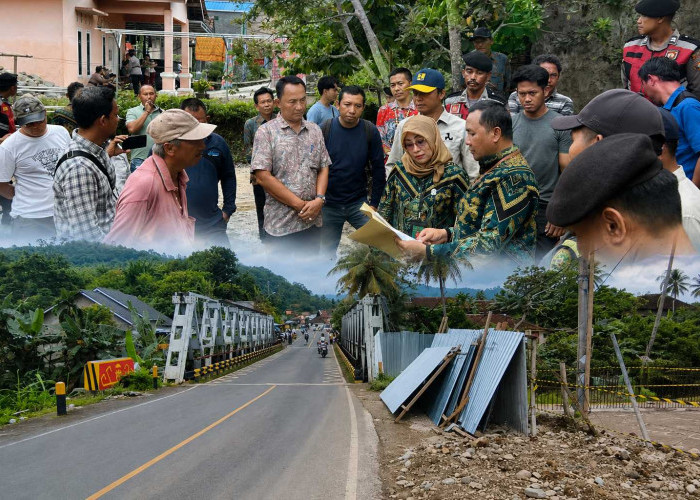 Warga Kagungan Protes Ganti Rugi Lahan Proyek Jembatan Way Kandis II Tak Sesuai dan Tak Transparan 