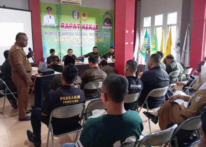 KONI Pringsewu Persiapan Atlit Berprestasi di Porprov Lampung 2026