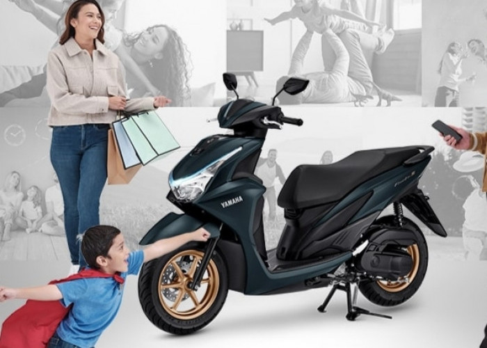 Lebih Irit dan Tampil Sporty, Yamaha FreeGo 125 Dilengkapi dengan Smart Key System, Harganya Rp21.400.000