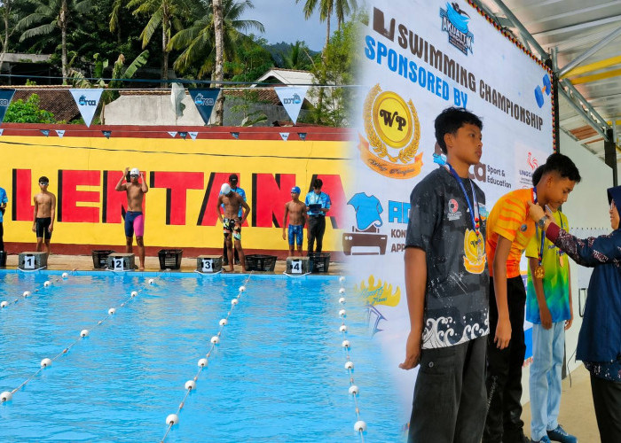 Akuatik Tanggamus Bergeliat, 213 Atlet Renang Ramaikan Mitra Alamanda Championship