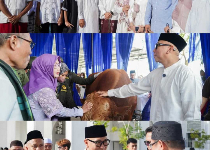 Gubernur Mirza Ajak Warga Perkuat Pengorbanan dan Solidaritas Sosial di Momen Iduladha