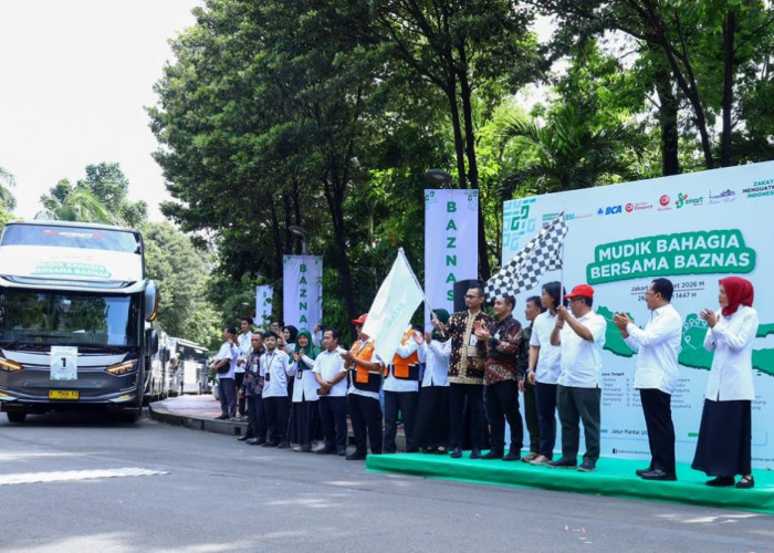 BAZNAS Lepas 1.000 Pemudik Gratis Tujuan Jateng dan Jatim