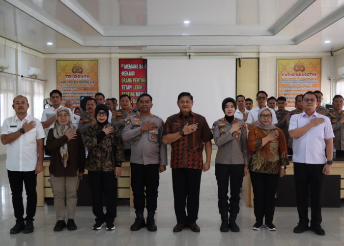 Puslitbang Polri Teliti Pemberantasan Korupsi-Dukungan MBG di Polres Tanggamus