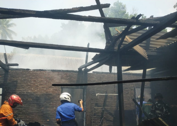 Rumah Warga di Kota Agung Terbakar, Kerugian Ditaksir Capai Rp150 Juta