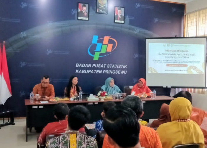 Pemkab Pringsewu Gandeng DPD RI dan BPS Sukseskan Sensus Ekonomi 2026