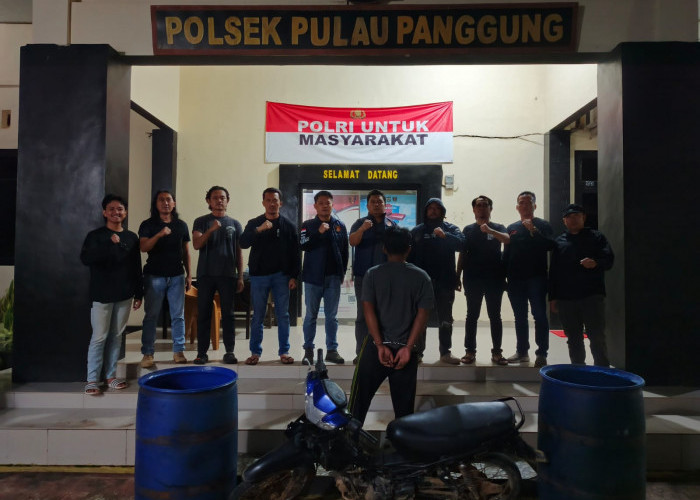 Polisi Ungkap Pencurian Drum Penyaring Sampah di Bendungan Batu Tegi