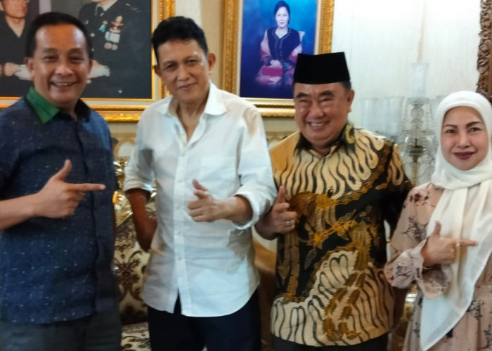 Bertemu dengan Sultan Sekala Brak, Moh.Saleh Asnawi Janji Prioritaskan Pelestarian Budaya