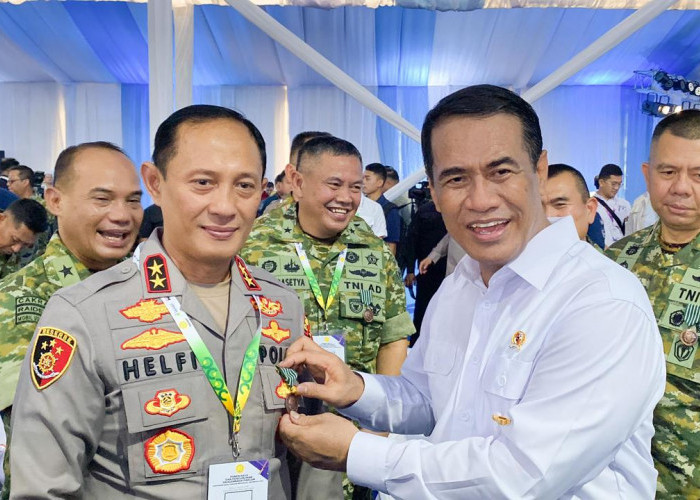 Dukung Ketahanan Pangan, Kapolda Lampung Terima Penghargaan Presiden Prabowo Subianto