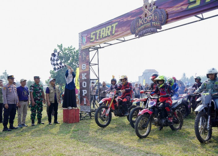 1.200 Rider Ramaikan 8 Kopi Trail Adventure, Bupati Pringsewu Dorong Promosi Wisata dan UMKM