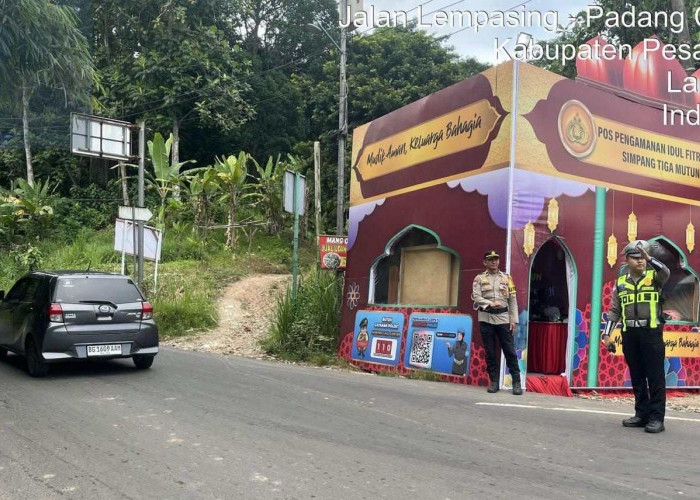 Arus Wisata Pesisir Pesawaran Terkendali, Pos Pam Mutun Siaga Penuh