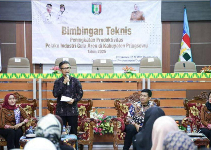 Pemkab Pringsewu Gelar Bimtek Peningkatan Produktivitas Pelaku Industri 2025
