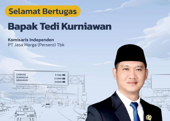 Putra Daerah Tanggamus, Tedi Kurniawan Jabat Komisaris Independen PT.Jasa Marga