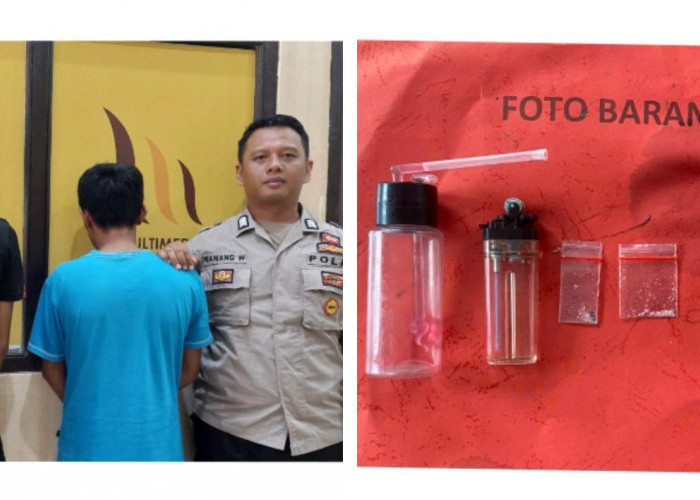 Gerebek Rumah di Baros Kota Agung, Polisi Amankan Dua Pria Sedang Pesta Narkoba 
