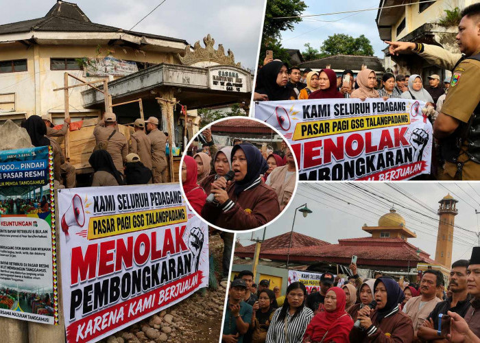 Pedagang Pasar Pagi GSG Talang Padang Tolak Relokasi, Pemkab Tanggamus Diminta Transparan Soal Sewa Kios