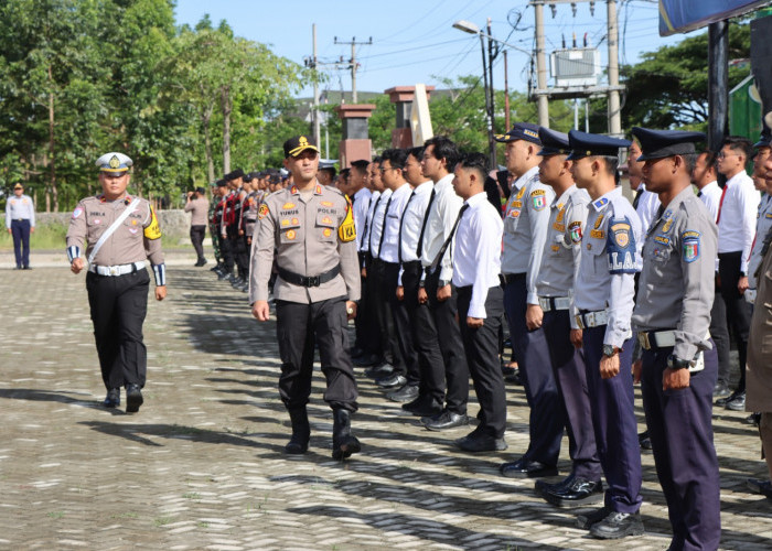 Cuaca Ekstrem Bayangi Nataru, Polres Pringsewu Siaga Penuh