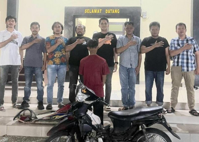 Curi Motor Honda Supra Fit X di parkiran Masjid, Anak di Bawah Umur Diamankan Polisi